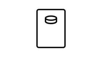 Animated Database Record File Sheet video