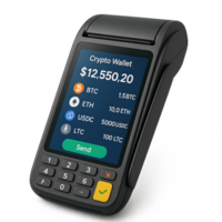 Digital Crypto Wallet Terminal for Secure Transactions and Management png