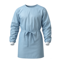 3D Model of Simple Medical Gown for Healthcare Applications png