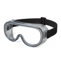 Clear Protective Goggles for Safety and Comfort in Various Applications png