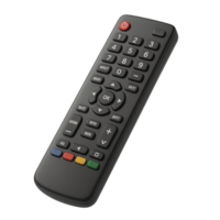 Simple 3D TV Remote Control Design with Button Layout for Users png