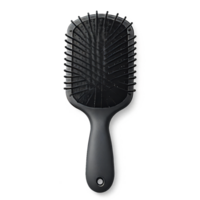 Simple 3D Hairbrush Design with Unique Textured Surface png