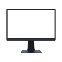 Sleek and Simple Design of a Modern Computer Monitor Display png
