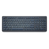 3d retroiluminado teclado Projeto para moderno espaços de trabalho e jogos png