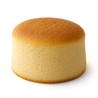 Simple 3D Japanese Cheesecake with Soft and Fluffy Texture png