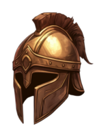 Ancient roman gladiator helmet with crested design png