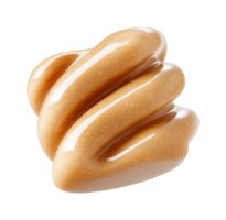 suave em forma de caramelo abstrato blob com lustroso textura png