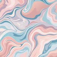 Serene Pastel Marble Swirls Dreamy Abstract Background with Calming Pink, Blue, and Lavender Hues for Design Inspiration vector