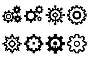 Diverse Gear Collection Steampunk Mechanical Parts Engineering Intricate Designs Precision Technology Innovation Industrial Style vector