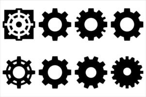 Assortment of Mechanical Gears and Cogwheels Precision Engineering and Industrial Design Elements Symbolizing Progress and Innovation in Technical Fields vector