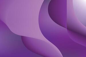 Abstract flowing purple waves with subtle textured gradients and soft lighting vector
