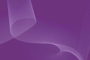 Abstract purple background with flowing white lines creating a sense of movement and depth vector