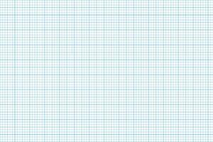 Graph paper texture for drawing sketch writing mathematics geometry planning notes study and education on isolated transparent background with ruled blue lines notebook style vector