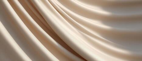 Dynamic shadow play on flat beige surface interior still life soft fabric environment photo