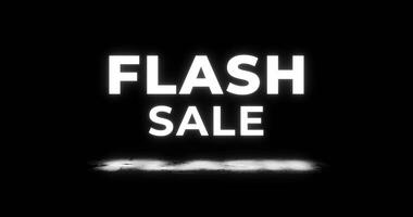 Flash sale smooth animation video