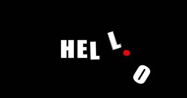 Hello Animation Design 2 video