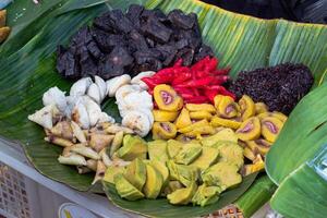 A bunch of different types of fruit and vegetables photo