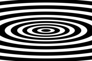 Design of concentric circles on a white background vector