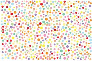 colorful dot background, multicolored background vector
