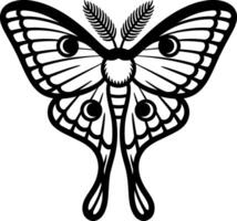 Luna Moth Wings vector