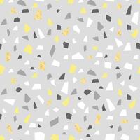 Ancient timeless Terrazzo Floor Seamless Pattern vector