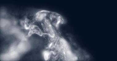 Movement of gas bubbles in a viscous liquid. Abstract animation.741 video