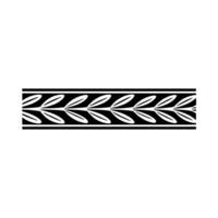 Laurel Wreath Border on Gradient Background vector