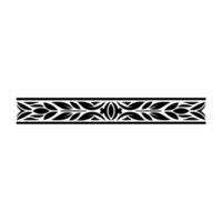 Elegant Leaf Border Decorative on Gradient Background vector