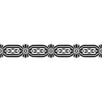 Elegant Black Floral Border on Gradated Background vector