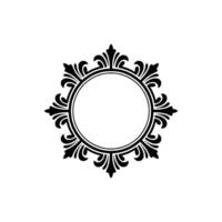 Elegant Ornamental Frame, Vintage, Blank Space vector