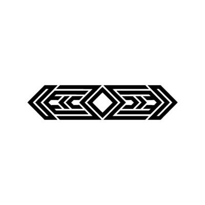 Geometric Arrowhead, Modern Abstract