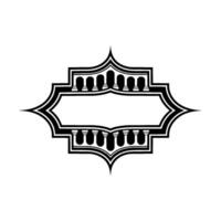 Art Deco Ornament, Elegant Border, Vintage Element - Frame vector