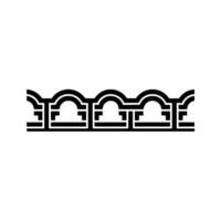 Geometric Archway, Minimalist, Modern Emblem vector
