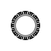 Geometric Deco Ring, Minimalist Element vector