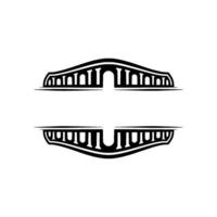Geometric Emblem, Minimalist, Modern Abstract vector