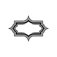 Elegant Deco Frame, Minimalist vector