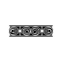 Intricate Celtic Border, Vintage Ornamentation vector
