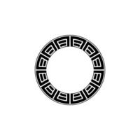 Geometric Circle Pattern, Minimalist, Circular Motif - Minimalism vector