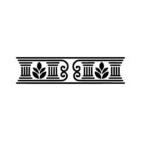 Classical Border Ornament, Elegant, Decorative Element vector