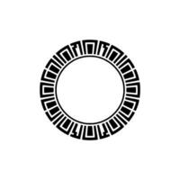 Geometric Portal, Ancient Motif, Minimalist vector