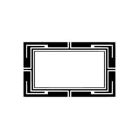 Geometric Frame, Minimalist, Modern Abstract vector