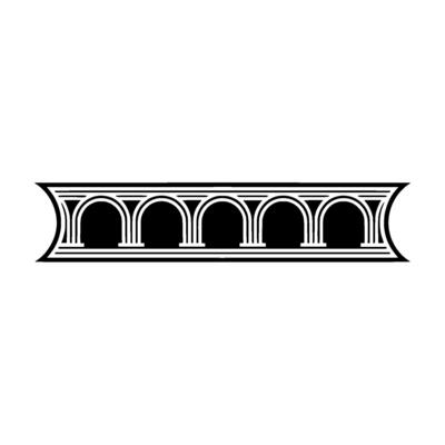 Geometric Archway, Minimalist, Vintage Aesthetic