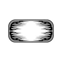 Retro Badge, Minimalist Emblem, Vintage, Abstract Texture vector