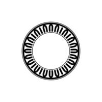 Geometric Circle Motif, Minimalist, Circular Pattern - Outline vector
