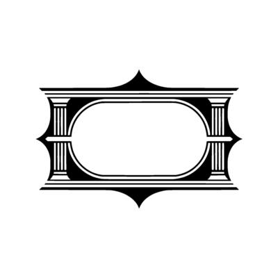 Art Deco Frame, Elegant Ornament, Vintage, Minimalist - Geometric