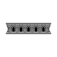 Art Deco Ornament Border, Geometric, Pattern vector