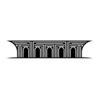 Geometric Deco Archway, Minimalist, Art deco vector