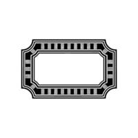 Elegant Vintage Frame, Minimalist, Decorative Border vector