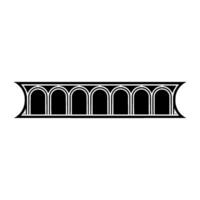 Geometric Archway, Minimalist, Retro Aesthetic vector