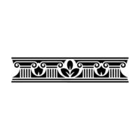 Elegant Classical Border, Decorative Element, Vintage vector